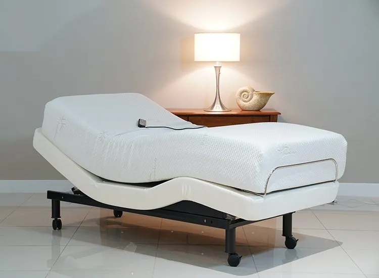 electric organic adjustable bed mattress 